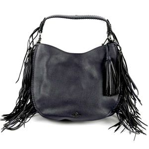Coach Nomad Fringed Hobo Bag